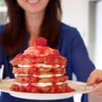 Strawberry, Pancakes, Cheesecake, Gemma Stafford, Bigger Bolder Baking, Recipes