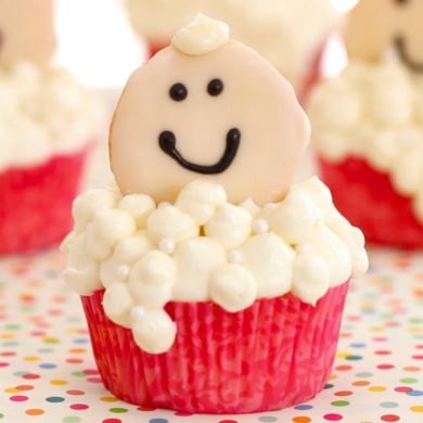 Bubble Baby Cupcakes