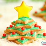 Irish Shortbread Christmas Tree Cookies