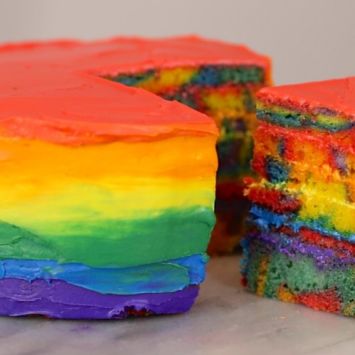 Rainbow Cake, Gemma Stafford, Recipe