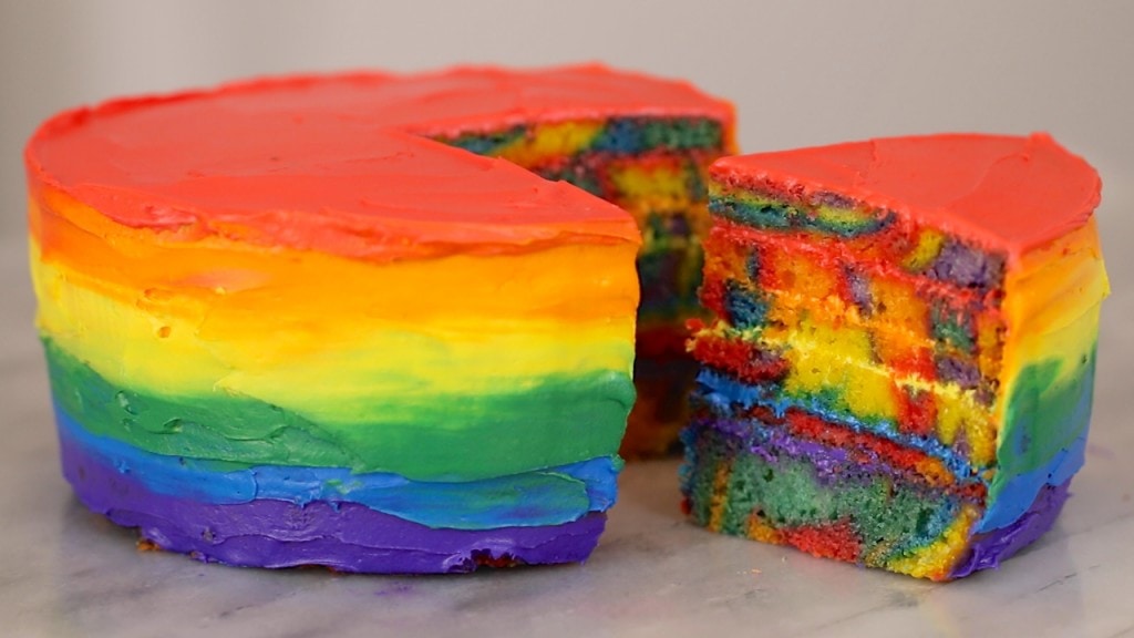 Rainbow Cake, Gemma Stafford, Recipe
