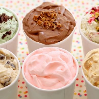 6 Ice Cream Flavors: Homemade Ice Cream Party (No Machine)