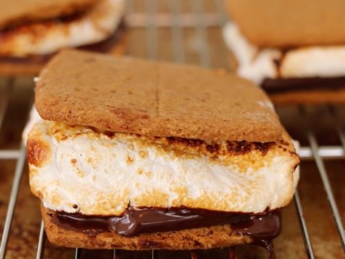 Homemade S Mores How To Make Graham Crackers Marshmallows Gemma S Bigger Bolder Baking