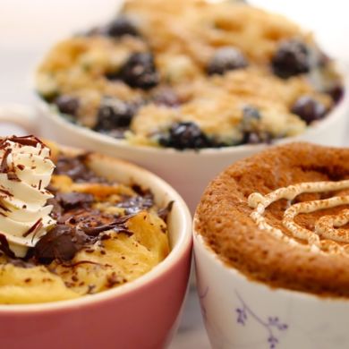 Microwave Mug Breakfasts - 3 Amazing Breakfast Recipes