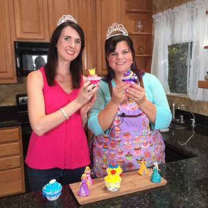 Disney, princess, cupscakes, Gemma Stafford, Bigger Bolder Baking, Baking Videos, recipes, Jenn, Cookies Cupcakes and Cardio