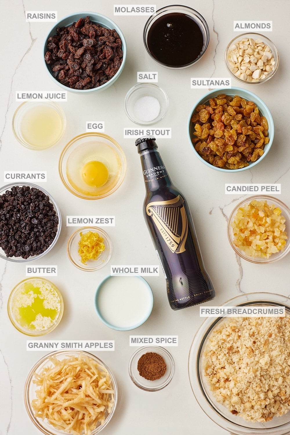 Christmas Pudding1 Easy Last Minute Christmas pudding ingredients.