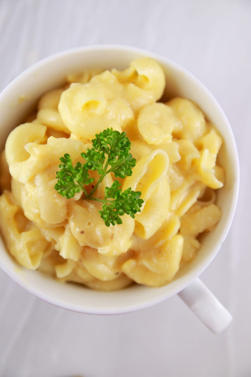 Microwave Macaroni And Cheese In A Mug Bigger Bolder Baking
