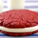 Giant Homemade Red Velvet Oreo Cookies from scratch and better than store bought. Now you can make your favorite Oreo Cookies in no time at home.