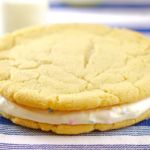 Giant Homemade Birthday Cake Oreo Cookies from scratch and better than store bought. Now you can make your favorite Oreo Cookies in no time at home.