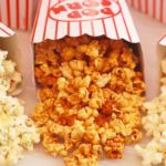 Homemade Microwave Popcorn Made in a Brown Paper Bag