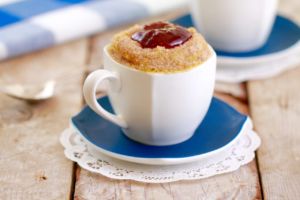 Microwave Jelly Donut in a Mug: Mugnut