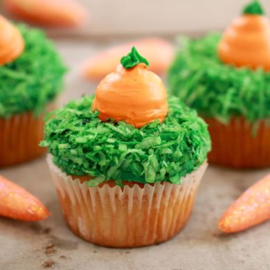 Carrot Cake Cupcakes (Small Batch Cupcakes for Spring)