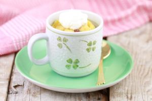 Microwave Bread & Butter Pudding in a Mug