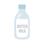 Buttermilk is a good substitute for eggs in baking