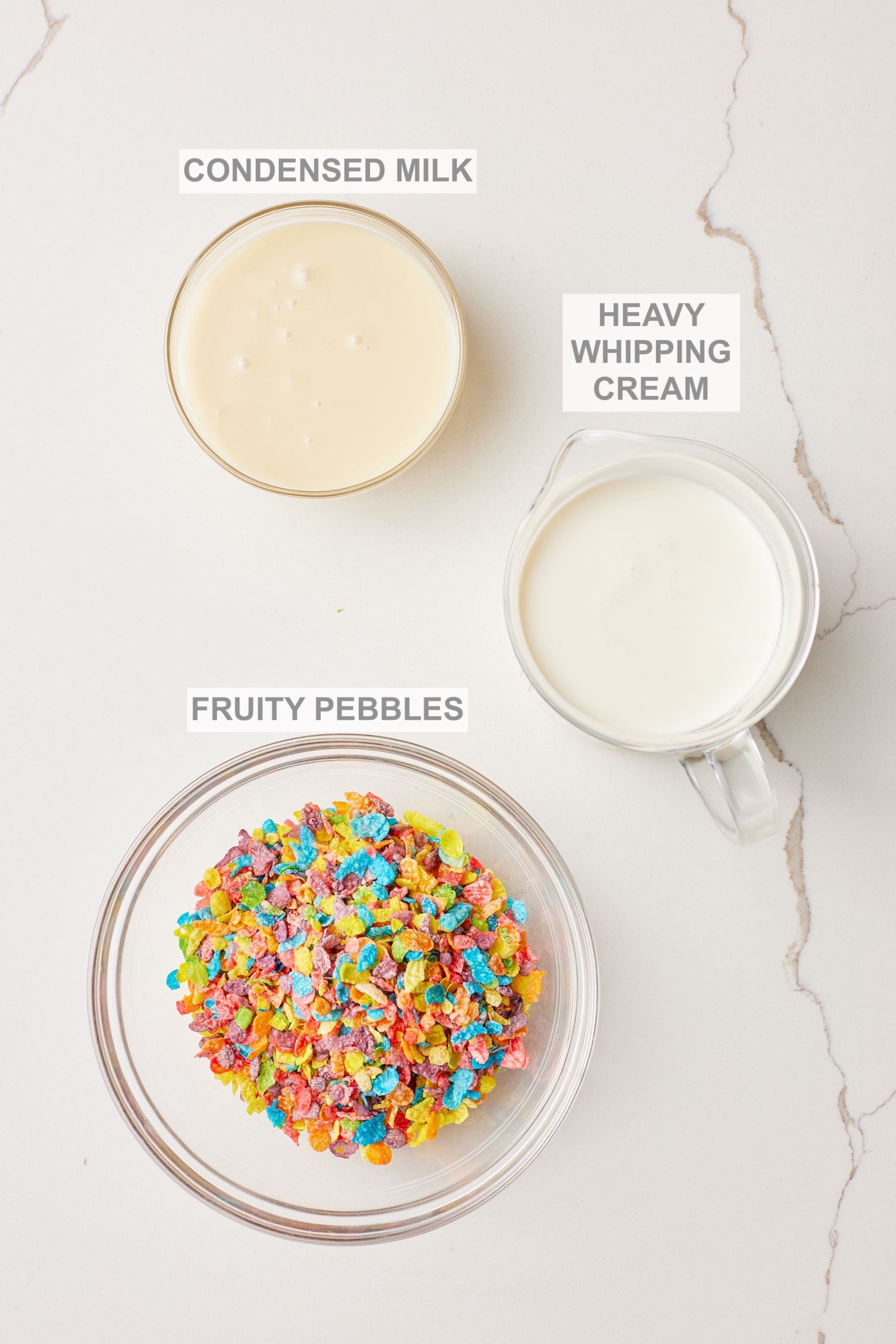 Cereal Milk Ice Cream ingredients