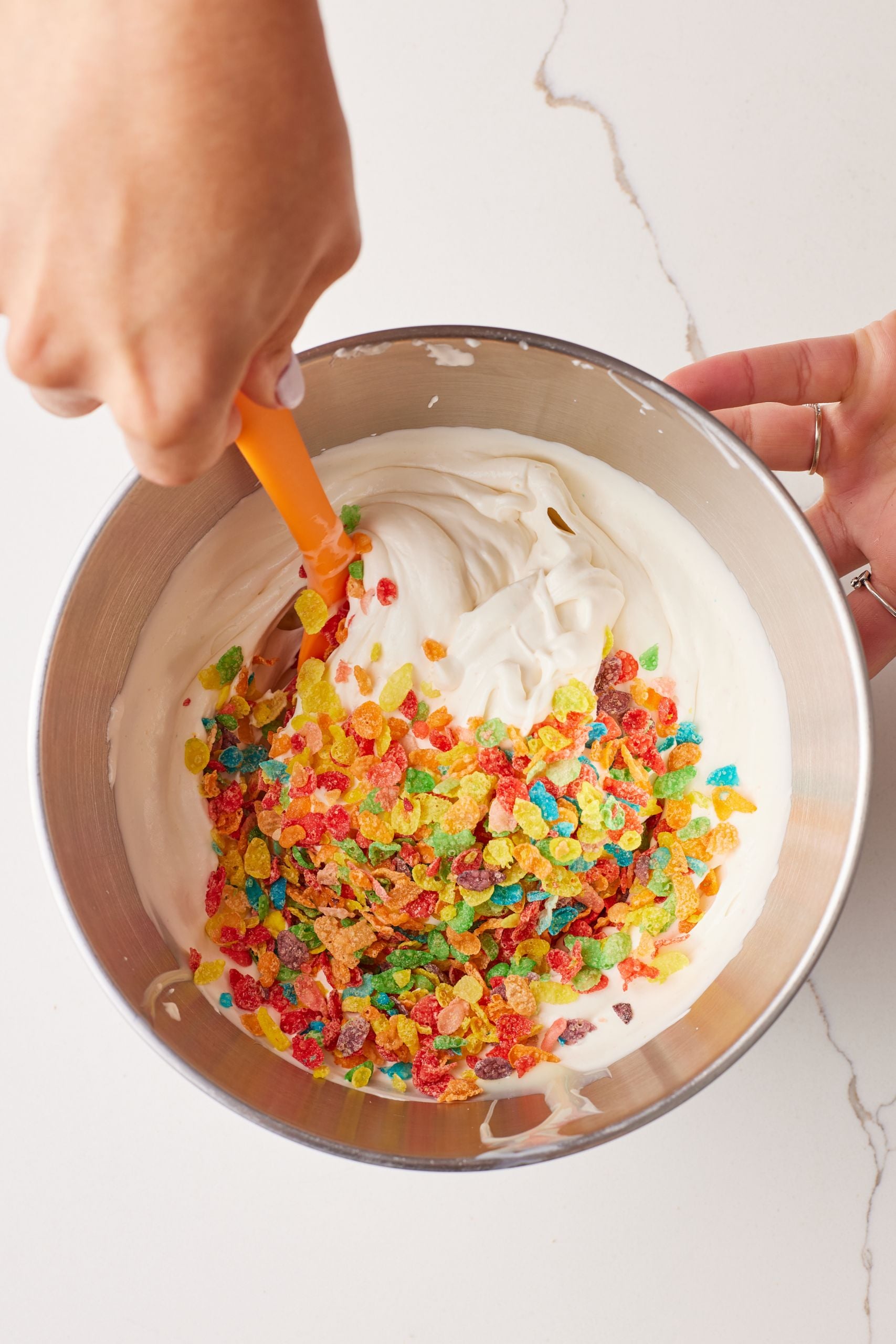 Fold in more cereal for extra flavor and texture.