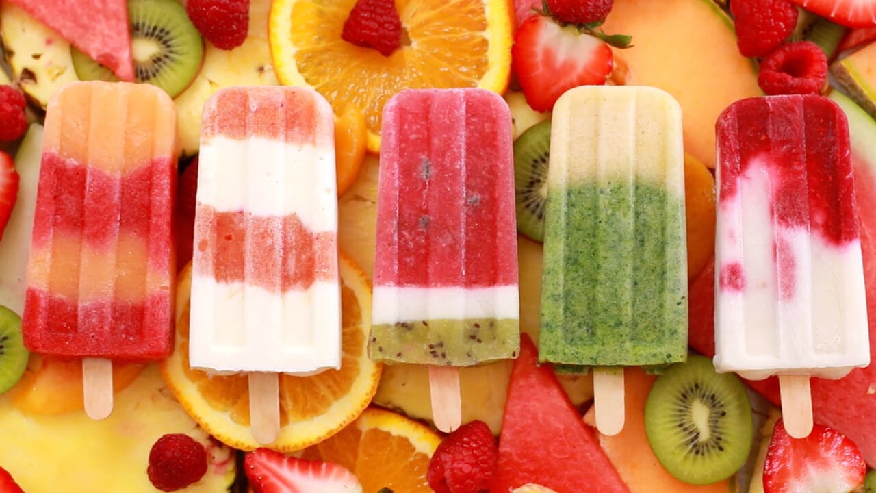 5 Amazing All Natural Fruit Popsicles- Real Fruit Popsicles that taste as good as they look. A Perfect Summer treat!