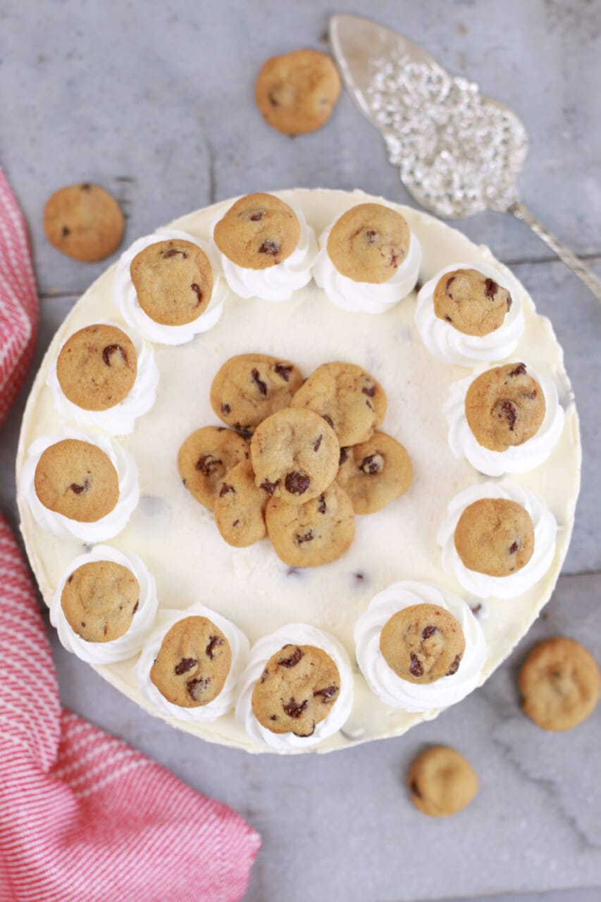 Chocolate Chip Cookie Cheesecake, Cookie Cheesecake, Cookie dough Cheesecake, cheesecake recipes, cookie recipes, best ever cheesecake recipe, Recipes, no bake cheesecake, cheesecake recipes, no bake desserts, cheesecake reicpes, cheescake recipes,recipe, baking recipes, dessert, desserts recipes, desserts, cheap recipes, easy desserts, quick easy desserts, best, best ever desserts, simple desserts, simple recipes, recieps, baking recieps, how to make, how to bake, easy recipes, affordable recipes, Gemma Stafford, Bigger Bolder Baking, bold baking, bold bakers, bold recipes, bold desserts, desserts to make, quick recipes
