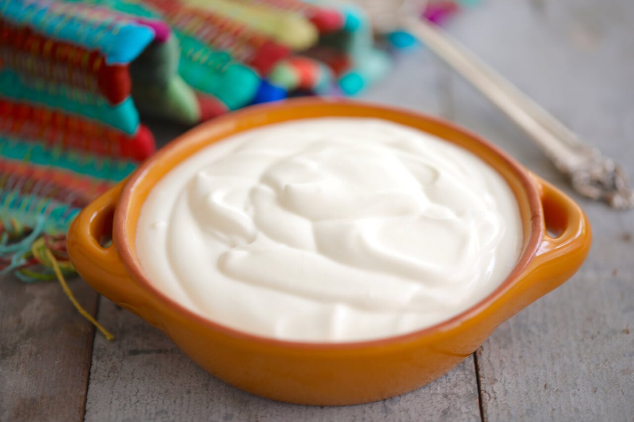 How to make Sour Cream recipe - All you need is 3 ingredients and a jar, that's it!