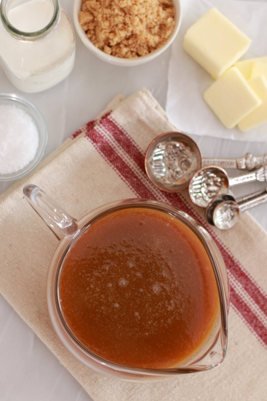 Microwave Salted Caramel Sauce  - 23