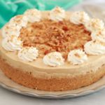 No Bake Dulce de Leche Cheesecake - The only thing that could be better than the flavor is that it’s No Bake Cheesecake!!!!