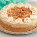 No Bake Dulce de Leche Cheesecake - The only thing that could be better than the flavor is that it’s No Bake Cheesecake!!!!