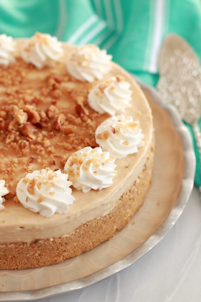 No Bake Dulce de Leche Cheesecake Recipe - Gemma&amp;#39;s Bigger Bolder Baking