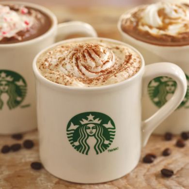 Homemade Starbucks Drinks (Pumpkin Spice Latte, Salted Caramel Hot Chocolate & Peppermint Mocha)