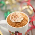 Gingerbread Mug Cake - Every mouthfull tastes like Fall, the only regret is you didn't make two!