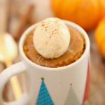 Pumpkin Mug Cake - When life gives you Fall, make pumpkin mug Cakes