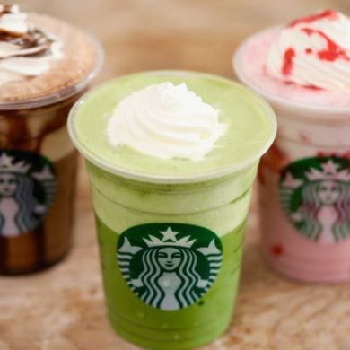 Starbucks Green Tea Frappuccino