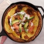 Savory Dutch Baby- Shake up your regular breakfast routine with this Savory Dutch Baby