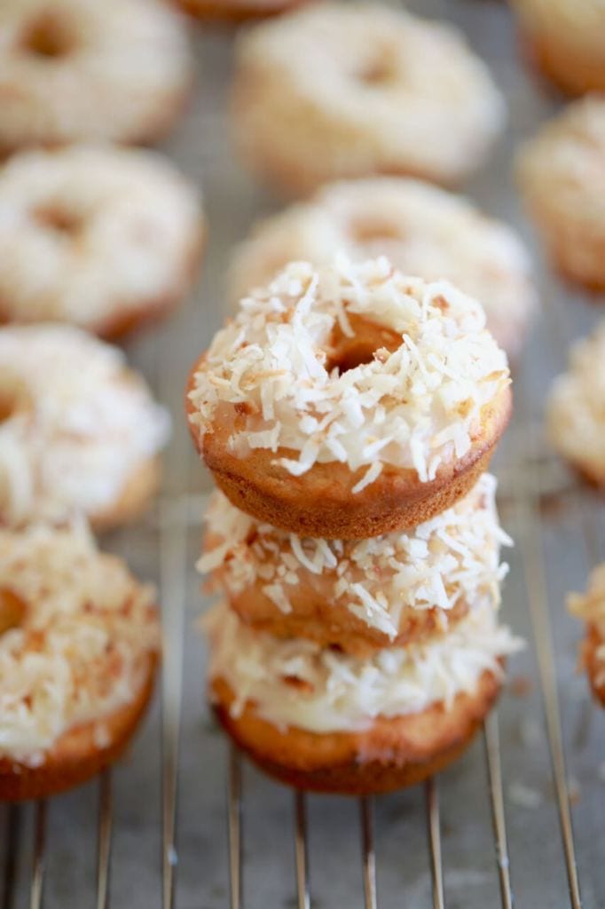 Carrot Cake Donuts (Baked not Fried) including DIY donut tin