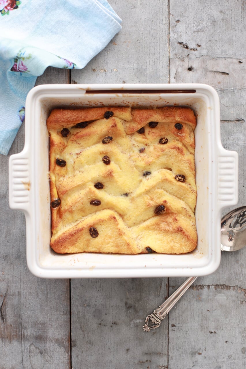Traditional Irish Bread & Butter Pudding - the true meaning of the word comfort food