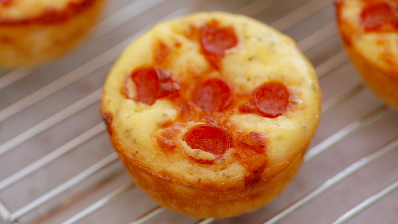 Pizza Cupcakes - everything you love about pizza but in a cupcake!!