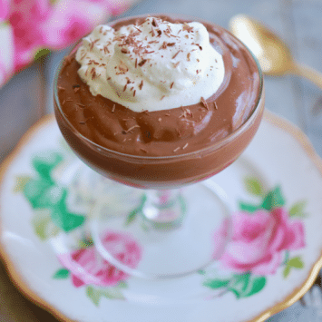Bailey's Chocolate Pudding Recipe in a Glass