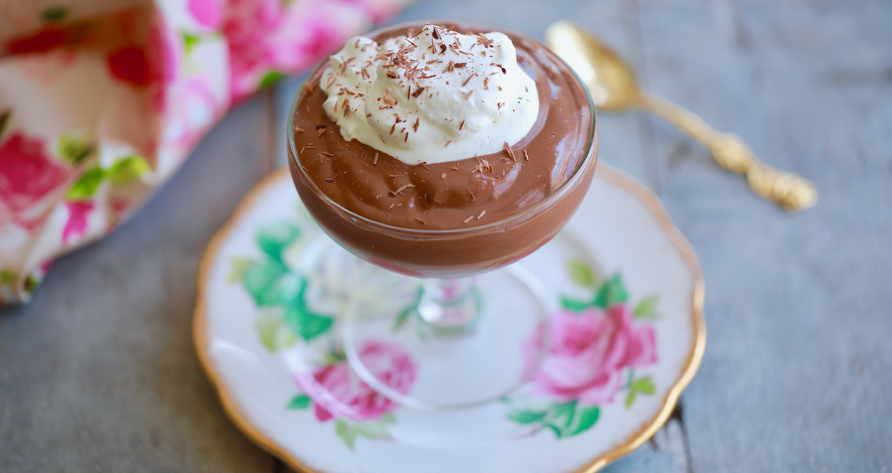 Bailey's Chocolate Pudding Recipe in a Glass