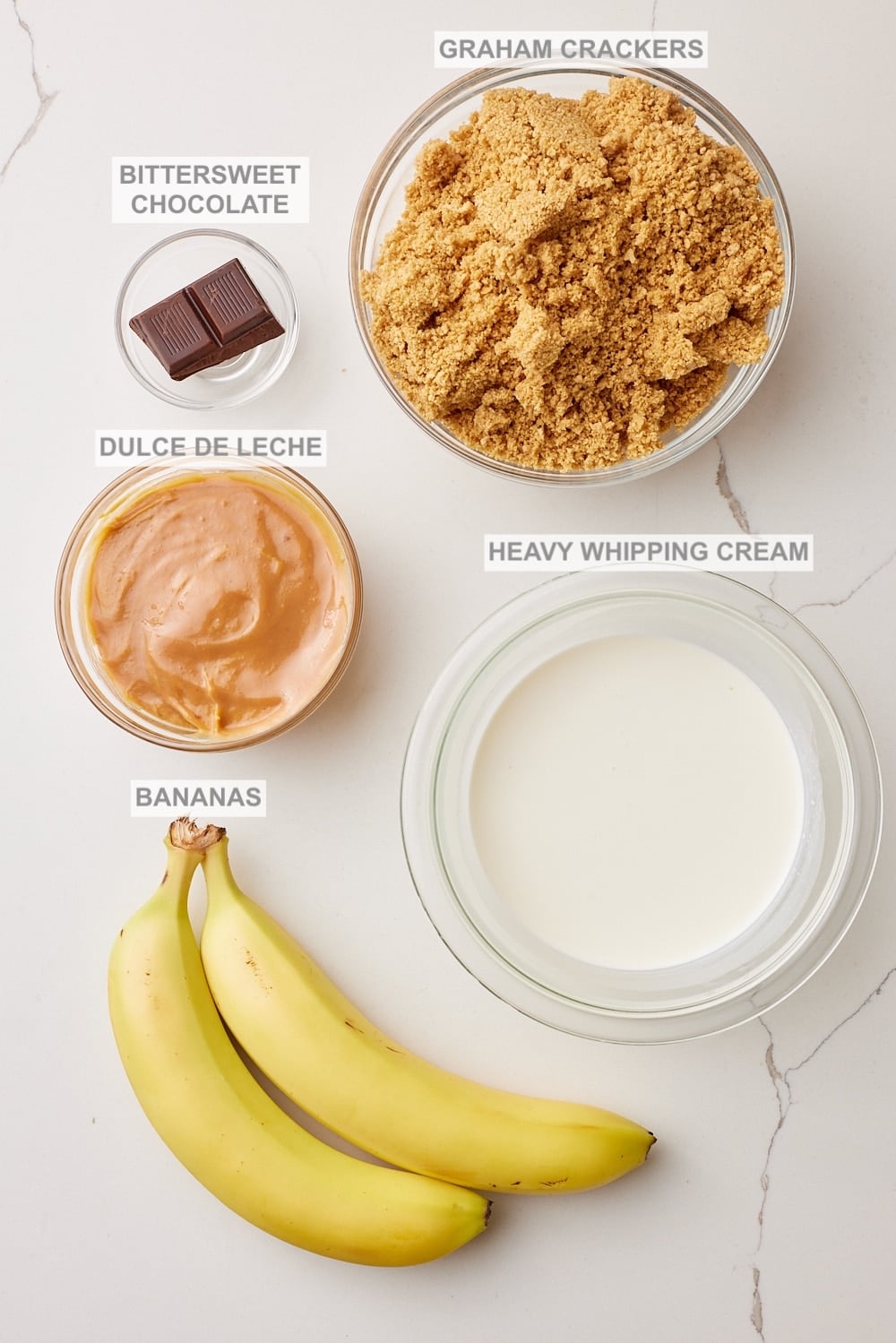 Banoffee Pie1 Banoffee Pie ingredients.