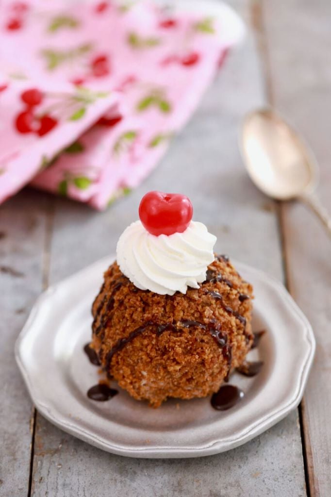 NoFry Fried Ice Cream Recipe Gemma's Bigger Bolder Baking
