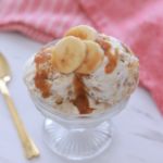 No Machine Banoffee Ice Cream - so easy to make this delicious Homemade Summer treat.