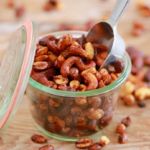 Microwave Sweet and Salty Nuts - Your favorite travel snack has now become even easier then ever to make.
