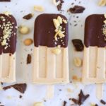 Chocolate & Peanut Butter Popsicles - Rich, creamy and a tiny bit salty, these popsicles will have you coming back for more.