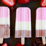 Neapolitan Popsicles - 3 delicious flavors in 1 popsicle!