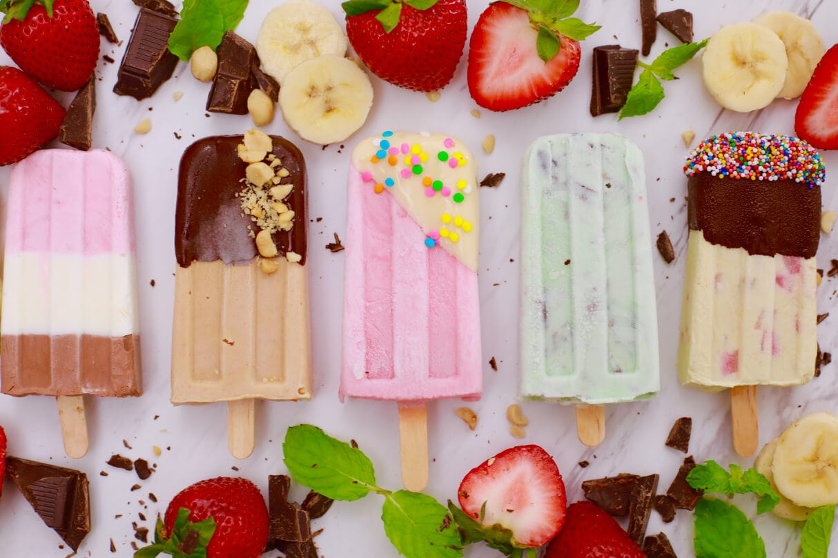 5 Best Popsicles for Summer !! Check out these easy recipes.