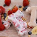 Peanut Butter and Banana Dog Treats - Easy Frozen dog treats that your pets will go nuts for this Summer!