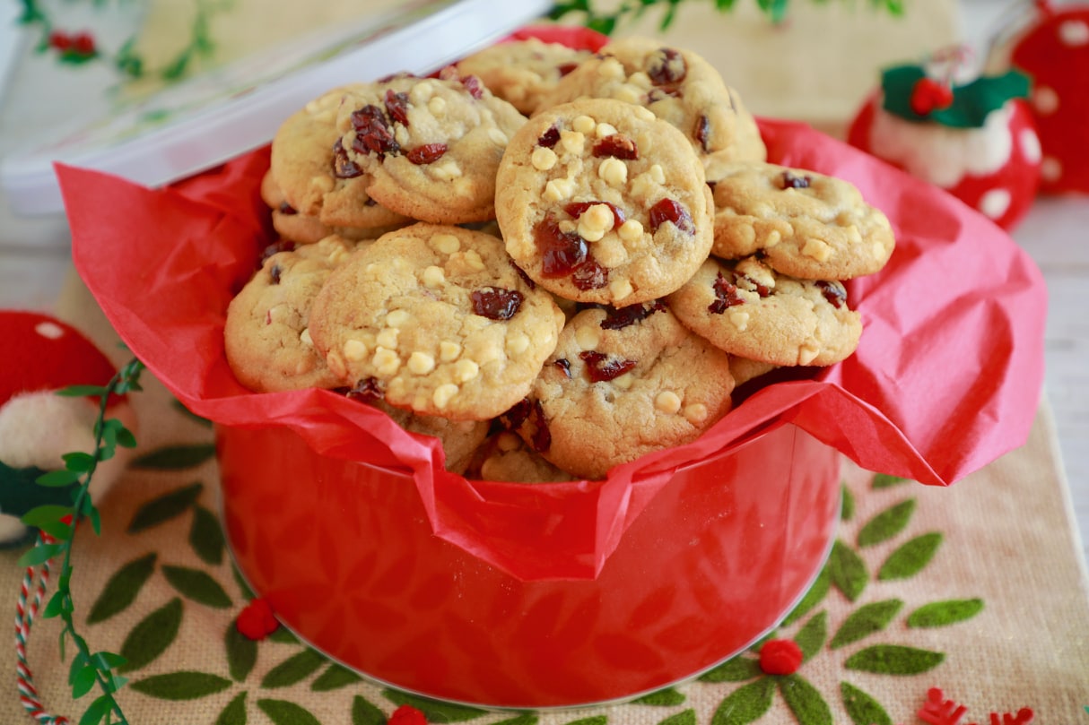 Cranberry & White Chocolate cookies - The only cookie recipe you will need this holiday season.