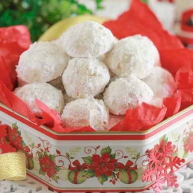 Classic Snowball Cookies