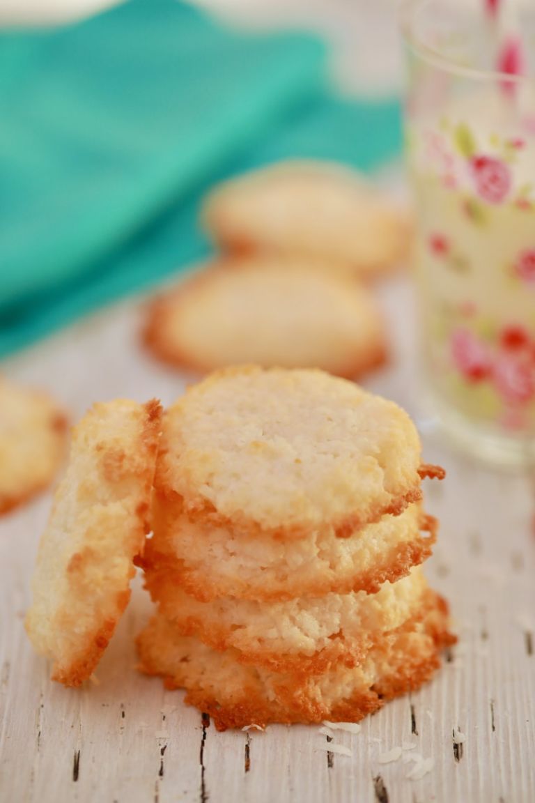 3 Ingredient Coconut Cookies (Vegan) - Gemma’s Bigger Bolder Baking