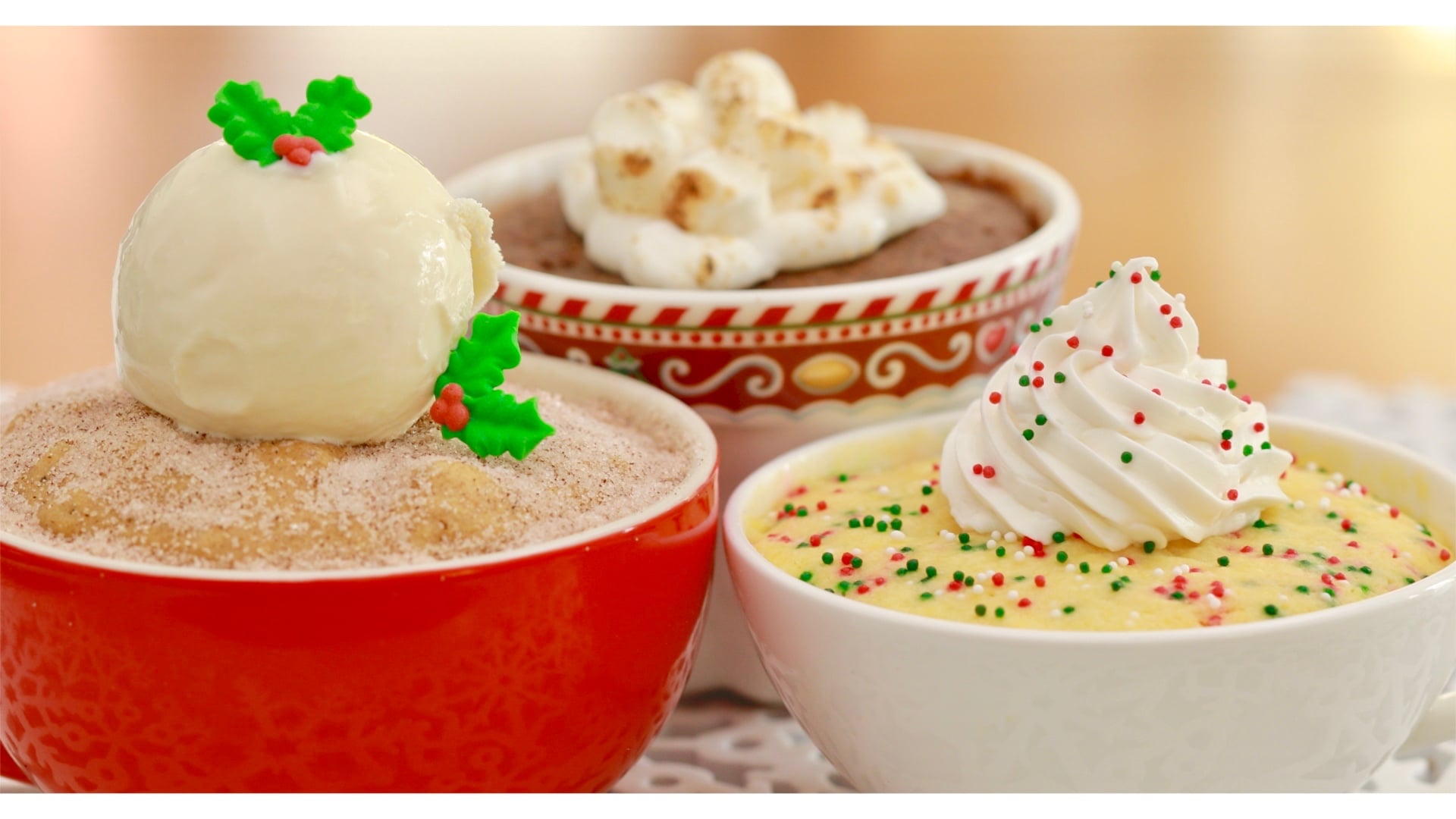 Want a Christmas cookie in less than 1 minute? Check out the Microwave Mug Cookies!!