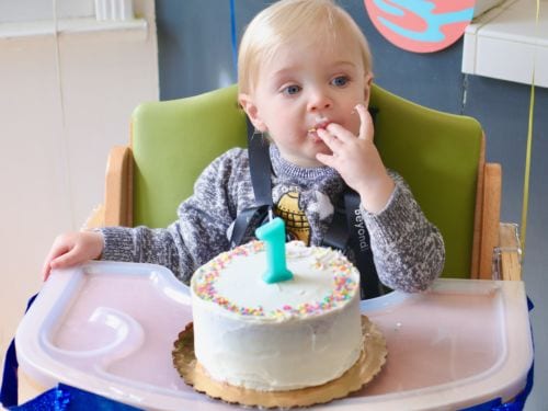 Smash Cake Recipe Idea Baby Boy's First Birthday - Cooking LSL